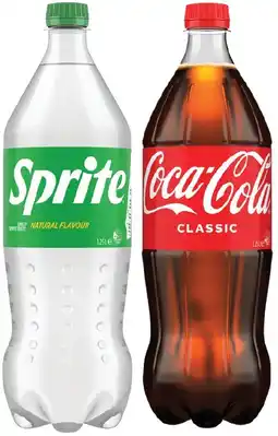 IGA Coca‑Cola, Sprite or Fanta 1.25 Litre Selected Varieties offer