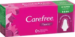 IGA Carefree Flexia Super Tampons 16 Pack offer
