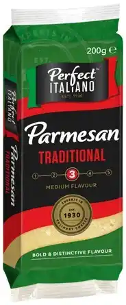 IGA Perfect Italiano Cheese Block 200g Selected Varieties offer