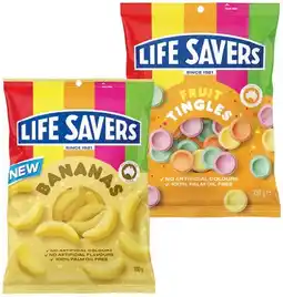 IGA Life Savers Share Pack 150‑200g Selected Varieties offer