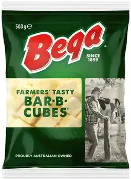 IGA Bega Farmers’ Tasty Bar‑B‑Cubes 500g offer