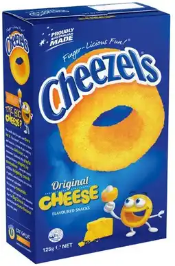 IGA Cheezels Box 110‑125g Selected Varieties offer