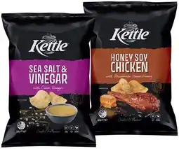 IGA Kettle Potato Chips 135‑165g Selected Varieties offer