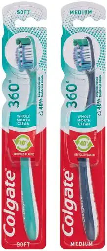 IGA Colgate 360° Toothbrush 1 Pack Selected Varieties offer