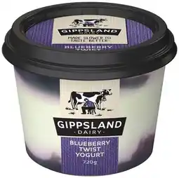 IGA Gippsland Dairy Yogurt 720g Selected Varieties offer