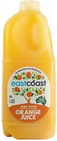 IGA East Coast Orange Juice 2 Litre Selected Varieties offer