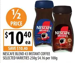 Supabarn NESCAFE Blend 43 offer