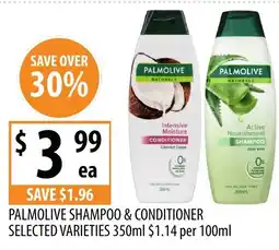 Supabarn Palmolive shampoo & conditioner offer