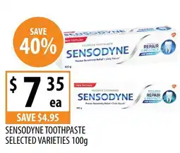 Supabarn Sensodyne toothpaste offer