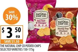 Supabarn The natural chip co potato chips offer