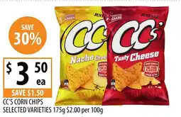 Supabarn Cc's corn chips offer