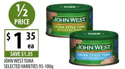 Supabarn John west tuna offer