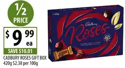 Supabarn Cadbury roses gift box offer