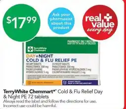 Terry White Terrywhite chemmart day+night offer