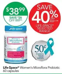Terry White Life-space women's microflora probiotic offer