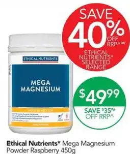 Terry White Mega magnesium offer