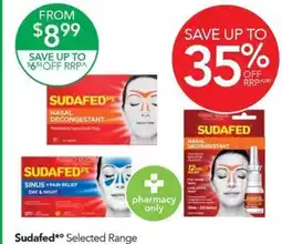 Terry White Sudafed pe nasal decongestant offer