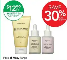 Terry White Face of many range offer