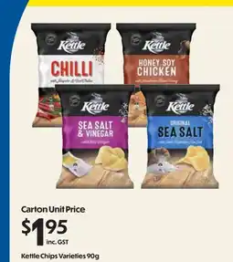 Campbells Wholesale Kettle sea salt & vinegar offer