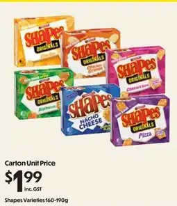 Campbells Wholesale Shapes varieties offer