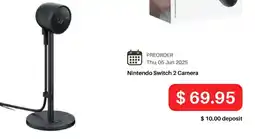 EB Games Nintendo switch 2 camera offer