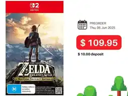 EB Games Zelda offer