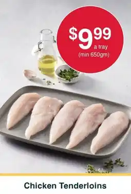 Australian Butchers Chicken tenderloins offer