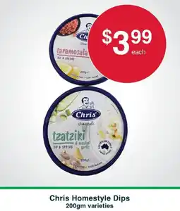 Australian Butchers Chris homestyle dips offer