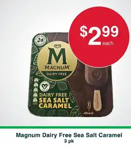 Australian Butchers Magnum dairy free sea salt caramel offer