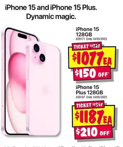 JB Hi-Fi iPhone 15 offer