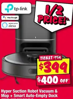 JB Hi-Fi Hyper suction robot vacuum offer