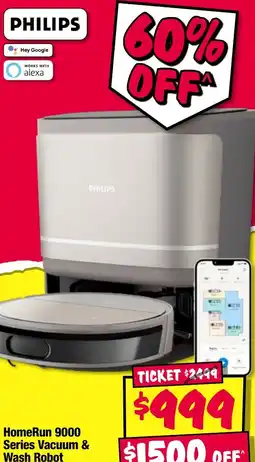 JB Hi-Fi Homerun 9000 series vacuum & wash robot offer