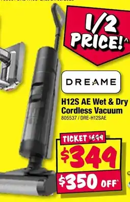 JB Hi-Fi H12s ae wet & dry cordless vacuum offer