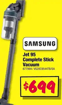 JB Hi-Fi Jet 95 complete stick vacuum offer