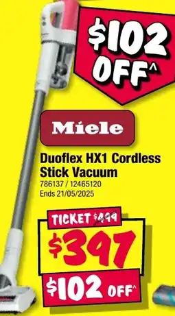 JB Hi-Fi Duoflex hx1 cordless stick vacuum offer