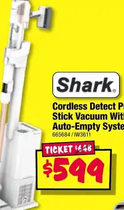 JB Hi-Fi Cordless detect pro stick vacuum with auto-empty system offer