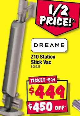 JB Hi-Fi Z10 station stick vac offer