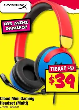JB Hi-Fi Cloud mini gaming headset (multi) offer