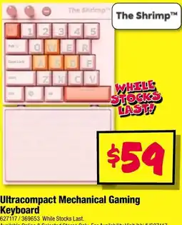 JB Hi-Fi Ultracompact mechanical gaming keyboard offer