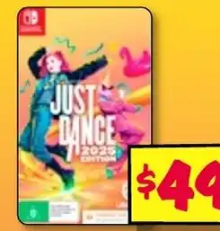 JB Hi-Fi JUST DANCE offer
