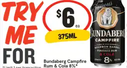 IGA Liquor Bundaberg campfire offer