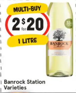 Banrock station varieties