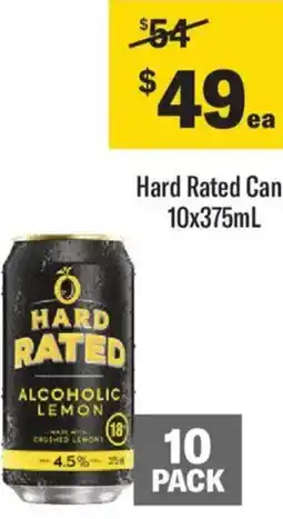Liquorland Hard rated cans offer