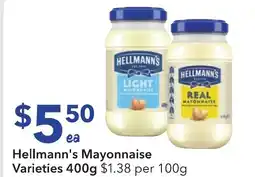 Hellmann's mayonnaise