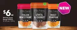 Ritchies Ritchies soup range offer