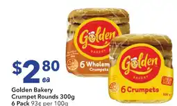 Golden Bakery Crumpet Rounds