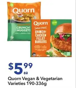 Ritchies Quorn vegan & vegetarian offer