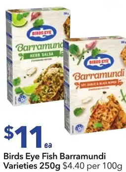 Ritchies Birds eye fish barramundi varieties offer