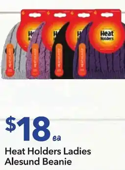 Ritchies Heat holders ladies alesund beanie offer