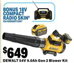Mitre 10 Dewalt gen 2 blower kit offer